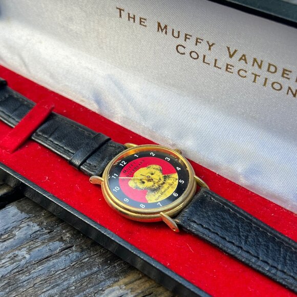 Vintage The Muffy Vanderbear Collection Watch North American Bear Co. with Box - Picture 5 of 14